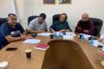 توقيع اتفاقيه تنفيذ اعمال شبكة الصرف الصحي المرحله الثانيه لفه البلد مع شركة الروائع 