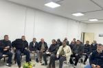 جتماع لرؤساء الهيئات المحلية للمجالس البلدية والقروية المجاورة لبلدة بيرزيت لدراسة الاوضاع المالية والادارية والهموم المشتركة لإيجاد الحلول في ظل حالة الطوارئ والاوضاع السياسية الراهنة