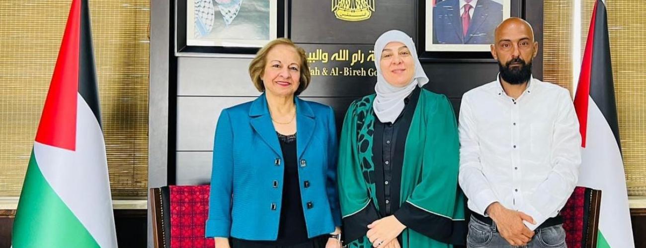 اجتماع في المحافظة بخصوص التحضيرات والاستعدادات لامتحانات الدراسة الثانوية العامة في محافظة رام الله والبيرة