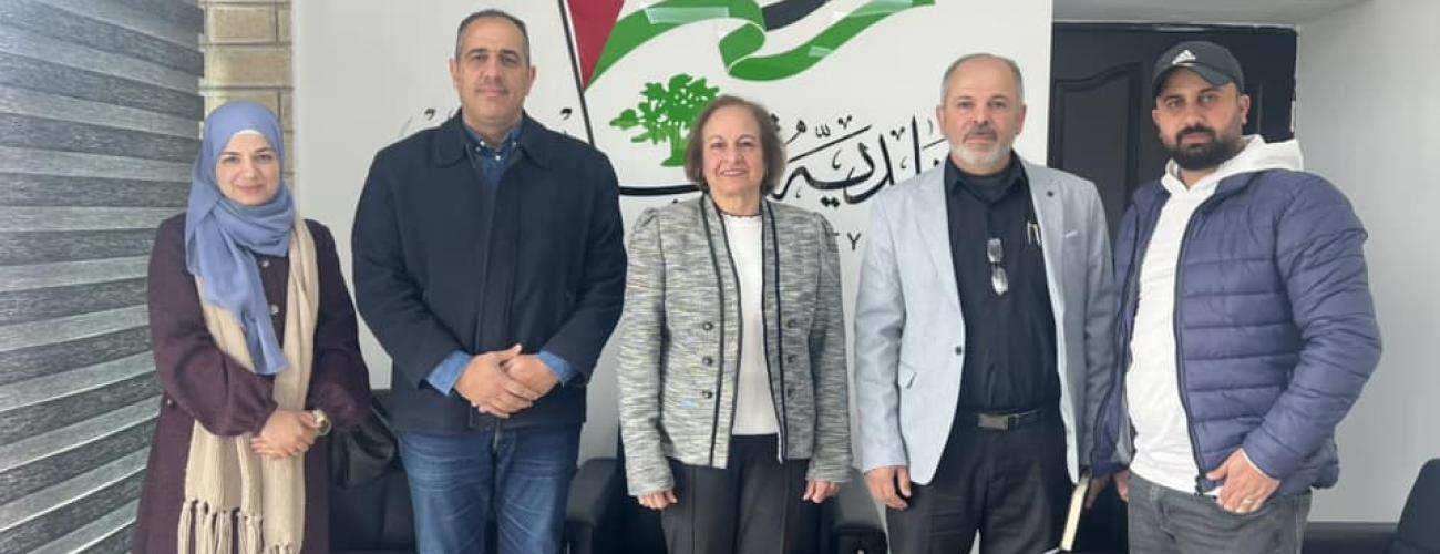 زيارة بلدية سلوادلمقر بلدية بيرزيت 